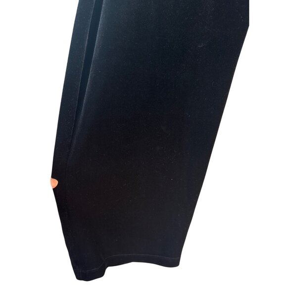 Chicos Black Size 16 Flowy Velvet Dressy Pants Short - Picture 6 of 15